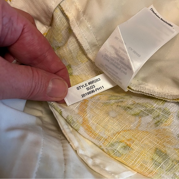 Sz. 18 J. Crew Linen Crop Pants - Picture 7 of 8